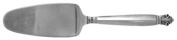 Acanthus (Sterling, 1917) Pastry Server with Stainless Blade