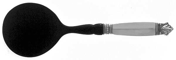 Acanthus (Sterling, 1917) Horn Blade Tomato Server