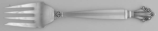 Acanthus (Sterling, 1917) Small Individual Salad Fork