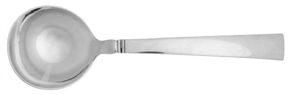 Acadia-Blok (Sterling, 1931) Round Bowl Soup Spoon (Cream Soup)