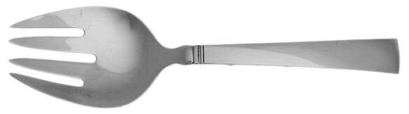 Acadia-Blok (Sterling, 1931) Medium Solid Serving Fork