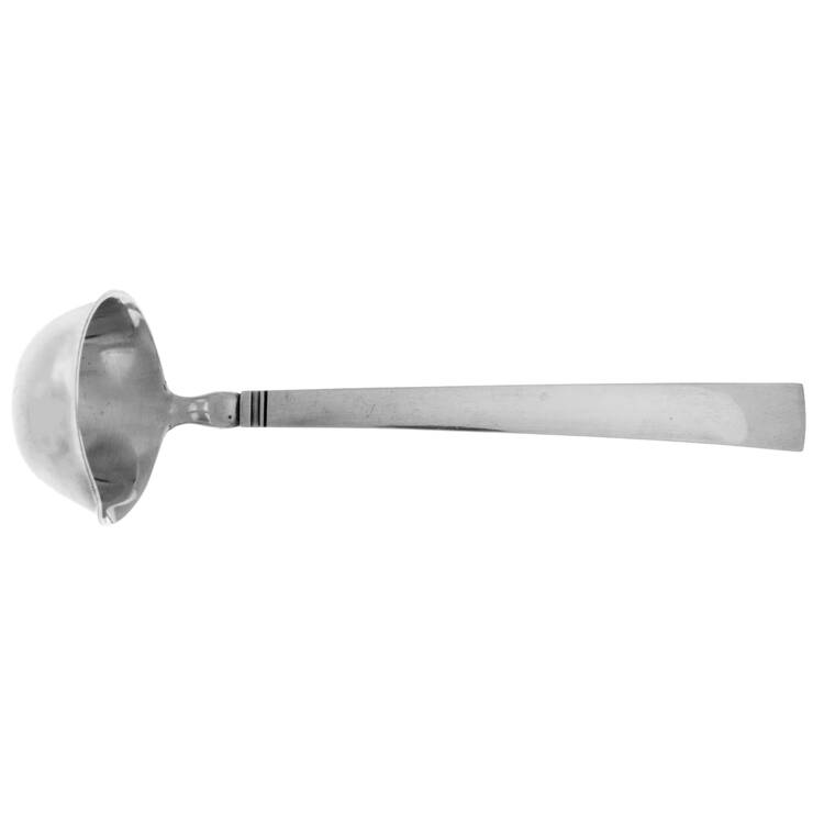 Acadia-Blok (Sterling, 1931) Ladle-Cream/Solid Piece-Small