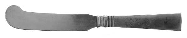 Acadia-Blok (Sterling, 1931) Hollow Handle Paddle Butter Spreader (Solid)