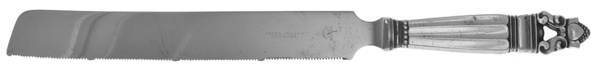 Acorn (Sterling, 1915) Bread Knife with Stainless Blade