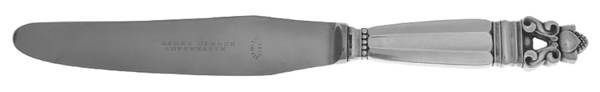 Acorn (Sterling, 1915) Monogram Modern Hollow Knife