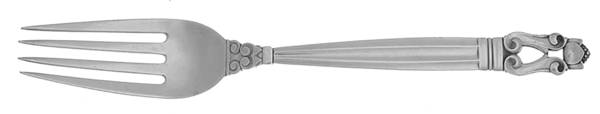 Acorn (Sterling, 1915) Monogram Fork