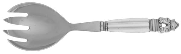 Acorn (Sterling, 1915) Serving Fork with Stainless Tines