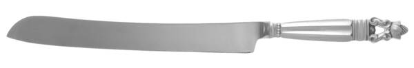 Acorn (Sterling, 1915) Wedding Cake Knife with Stainless Blade HC