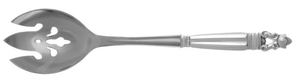 Acorn (Sterling, 1915) Salad Serving Fork with Stainless Prongs HC
