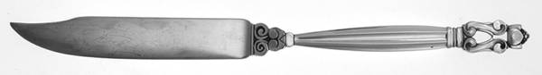 Acorn (Sterling, 1915) Individual Solid Fish Knife