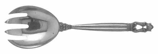 Acorn (Sterling, 1915) Small Solid Serving Fork