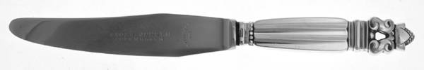 Acorn (Sterling, 1915) Monogram Modern Hollow Knife