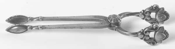 Acorn (Sterling, 1915) Scissor Shape Sugar Tongs
