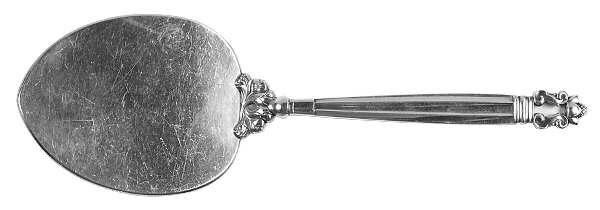 Acorn (Sterling, 1915) Server-Pastry/Solid/Large