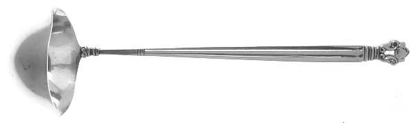 Acorn (Sterling, 1915) Small Gravy Ladle, Solid Piece
