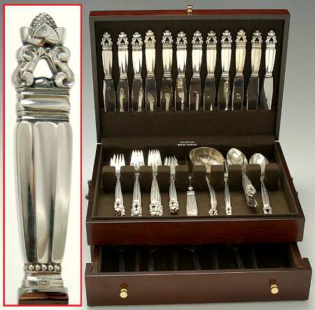Acorn (Sterling, 1915) 91 Piece Set