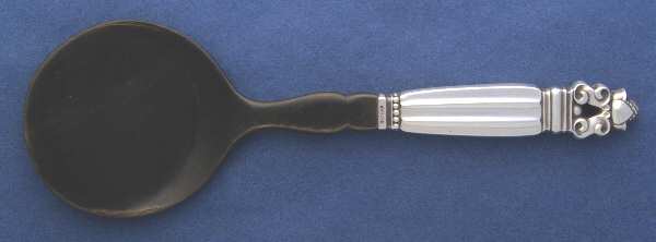 Acorn (Sterling, 1915) Horn Blade Tomato Server