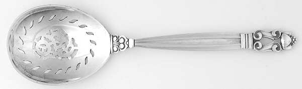 Acorn (Sterling, 1915) Large Sugar Sifter