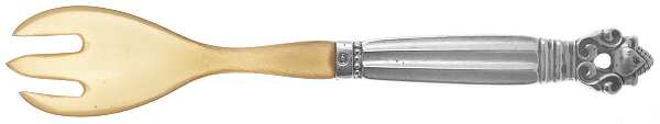 Acorn (Sterling, 1915) Relish Fork with Horn Tines
