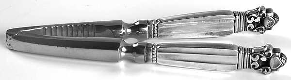 Acorn (Sterling, 1915) Stainless Grip Nut Cracker