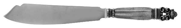 Acorn (Sterling, 1915) Large Cake Knife with Stainless Blade