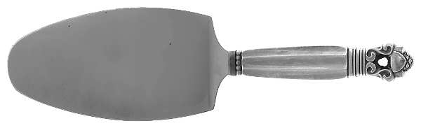 Acorn (Sterling, 1915) Small Server-Cake/Stainless Blade