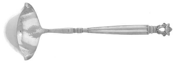Acorn (Sterling, 1915) Small Solid Soup Ladle