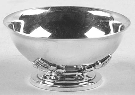 Acorn (Sterling, 1915) Master Open Salt