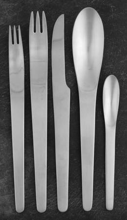 Arne Jacobsen (Stainless, Satin) 5 Piece Place Setting