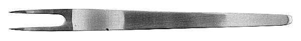 Arne Jacobsen (Stainless, Satin) Medium 2-Tine Cold Meat Serving Fork