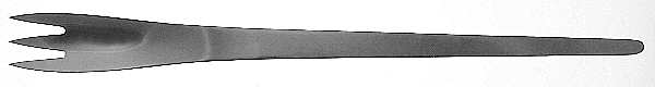Arne Jacobsen (Stainless, Satin) Solid Salad Serving Fork
