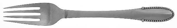 Beaded (Sterling, 1916) Fork