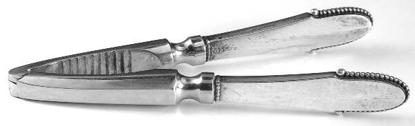 Beaded (Sterling, 1916) Stainless Grip Nut Cracker