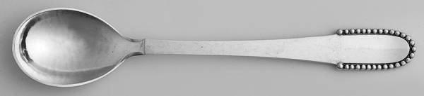 Beaded (Sterling, 1916) Small Teaspoon