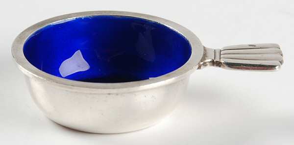 Bernadotte (Sterling, 1939) Enameled Salt Cellar Individual