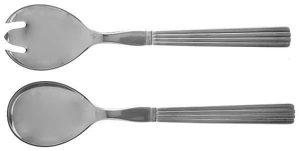 Bernadotte (Sterling, 1939) 2 Pc Salad Set with Stainless Bowl