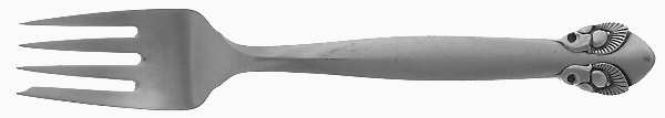 Bittersweet (Sterling, 1940) Individual Salad Fork