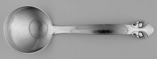 Bittersweet (Sterling, 1940) Round Bowl Soup Spoon (Cream Soup)