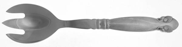 Bittersweet (Sterling, 1940) Salad Serving Fork Stainless Prongs Medium