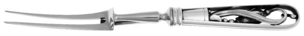 Blossom (Sterling, 1919) Large Stainless-Prong Roast Carving Fork