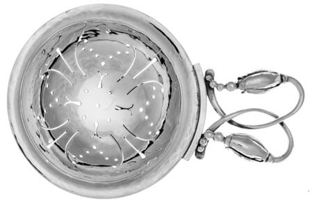 Blossom (Sterling, 1919) Solid Individual Overcup Tea Strainer
