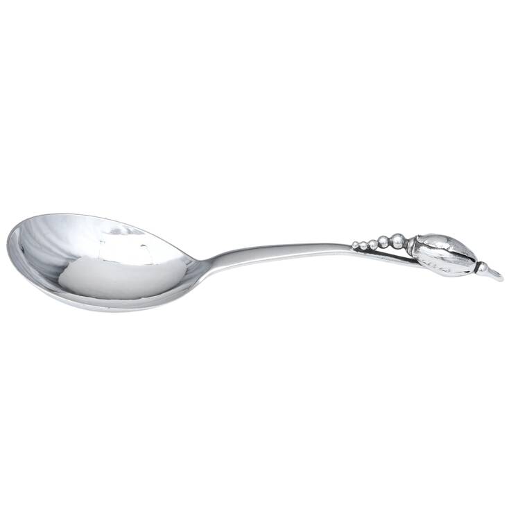 Blossom (Sterling, 1919) Small Solid Serving Spoon