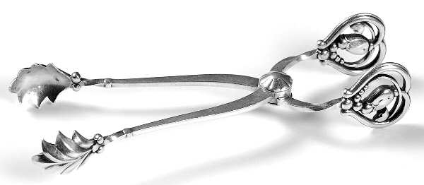 Blossom (Sterling, 1919) Large Ice Serving Tongs