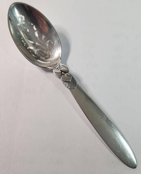 Cactus (Sterling, 1930) Relish Spoon