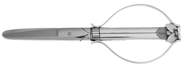 Cactus (Sterling, 1930) Grape Shears with Hollow Handle