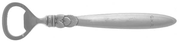 Cactus (Sterling, 1930) Large Bottle Opener with Stainless Bowl