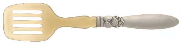 Cactus (Sterling, 1930) Herring Serving Fork with Horn Tines