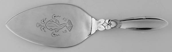 Cactus (Sterling, 1930) Large Solid Pierced Fish Knife