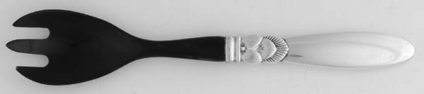 Cactus (Sterling, 1930) Relish Fork with Horn Tines