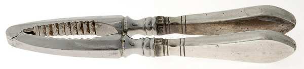 Continental (Sterling, 1908) Stainless Grip Nut Cracker